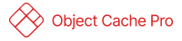 Object Cache Pro logo: Red abstract shape with text "Object Cache Pro" in red.